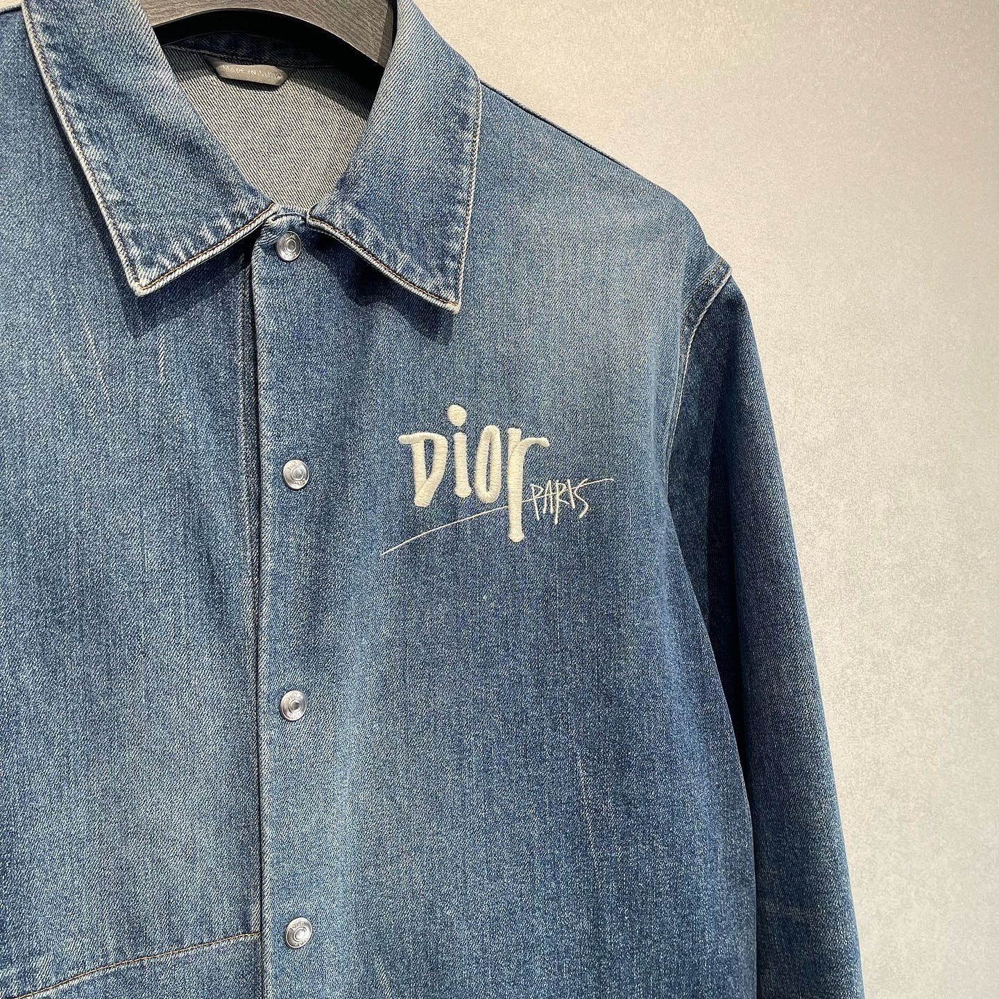 Dior Dior x Shawn Stussy Bee Denim Jacket Size 46 Size US S / EU 44-46 / 1 - 5 Thumbnail