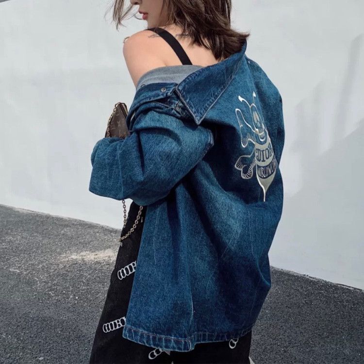 Dior Dior x Shawn Stussy Bee Denim Jacket Size 46 Size US S / EU 44-46 / 1 - 14 Thumbnail