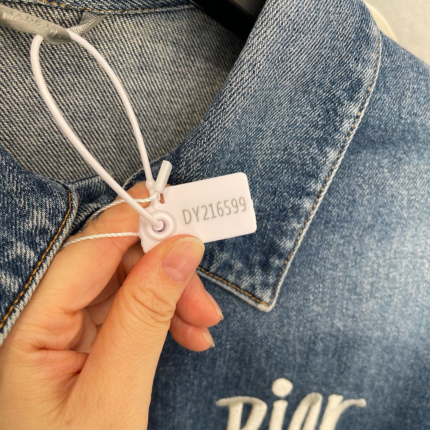 Dior Dior x Shawn Stussy Bee Denim Jacket Size 46 Size US S / EU 44-46 / 1 - 7 Thumbnail