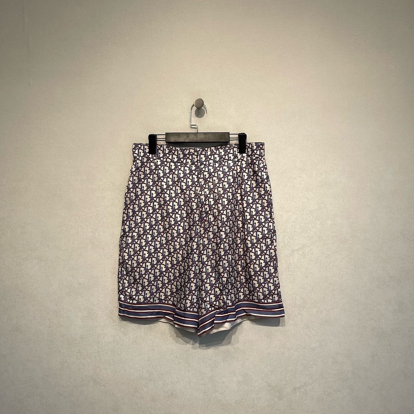 Dior Dior Oblique Silk Shorts Size 32 Size US 32 / EU 48 - 7 Thumbnail