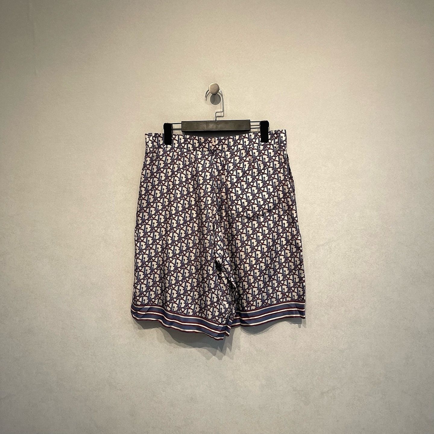 Dior Dior Oblique Silk Shorts Size 32 Size US 32 / EU 48 - 2 Thumbnail