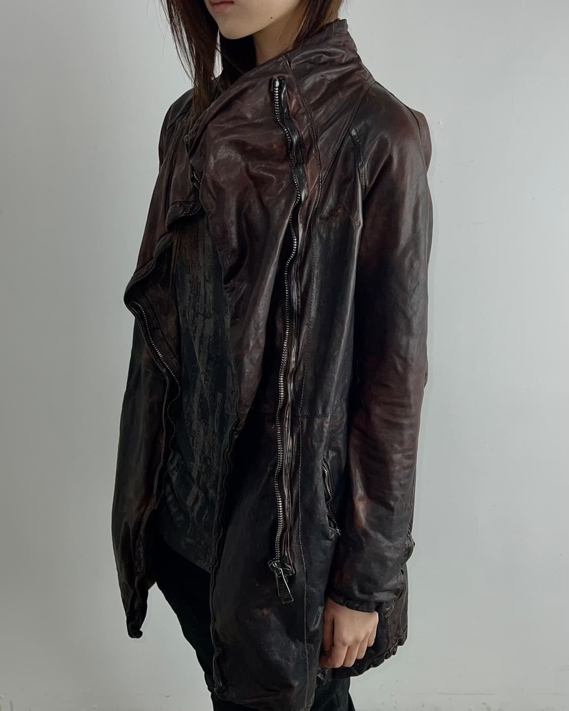 Giorgio Brato Giorgio Brato Leather Jacket Size US M / EU 48-50 / 2 - 3 Thumbnail