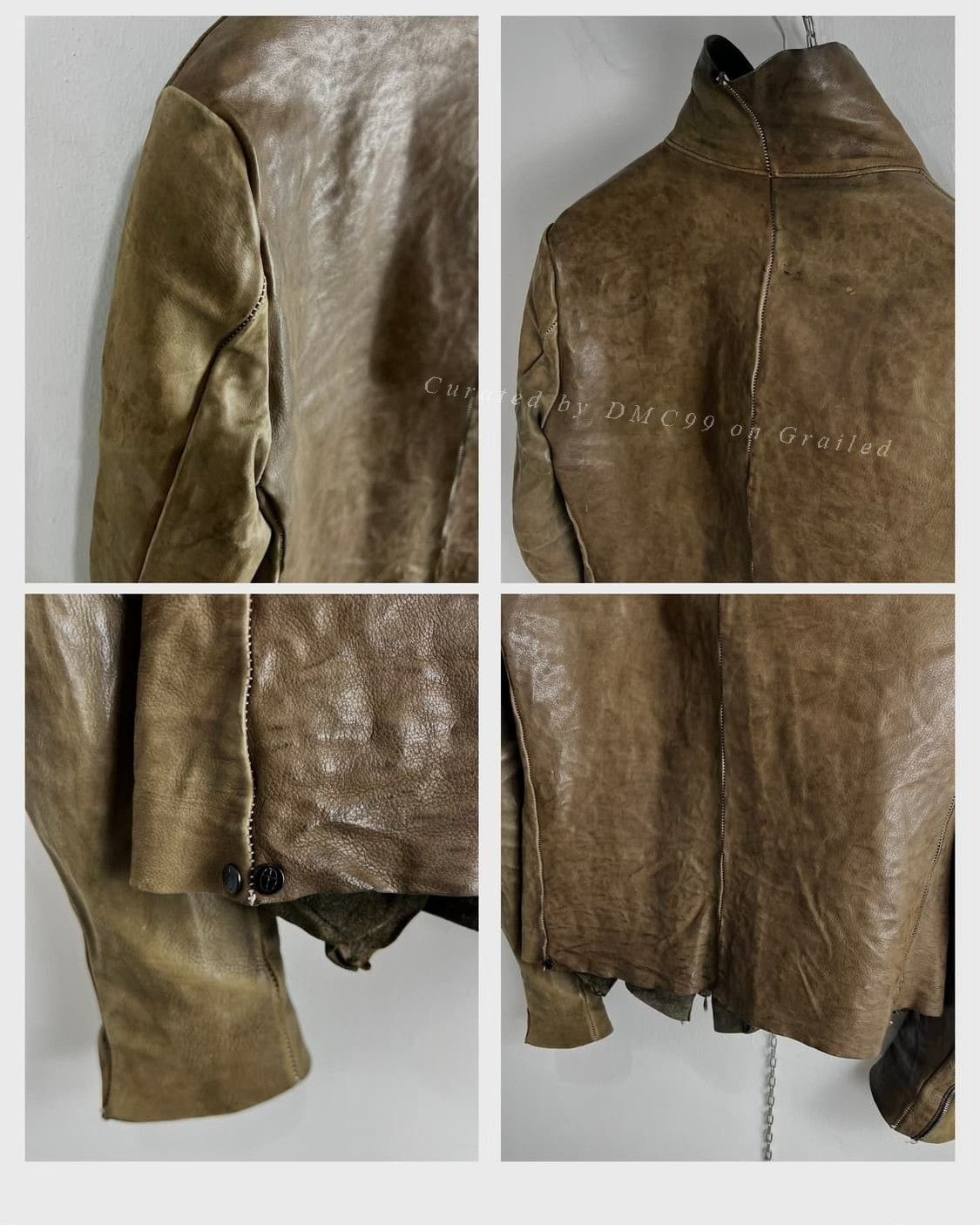 Isamu Katayama Backlash Incarnation Sheepskin Leather Jacket Size US S / EU 44-46 / 1 - 9 Thumbnail