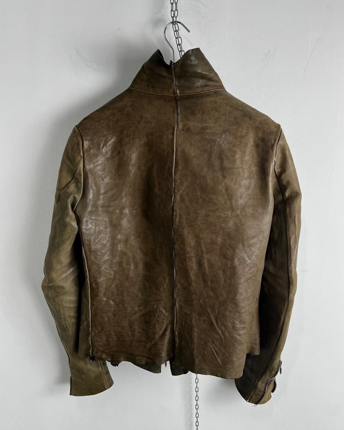 Isamu Katayama Backlash Incarnation Sheepskin Leather Jacket Size US S / EU 44-46 / 1 - 4 Thumbnail