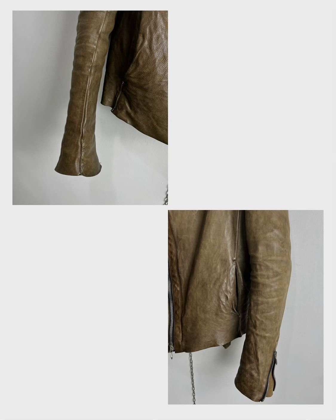 Isamu Katayama Backlash Incarnation Sheepskin Leather Jacket Size US S / EU 44-46 / 1 - 8 Thumbnail