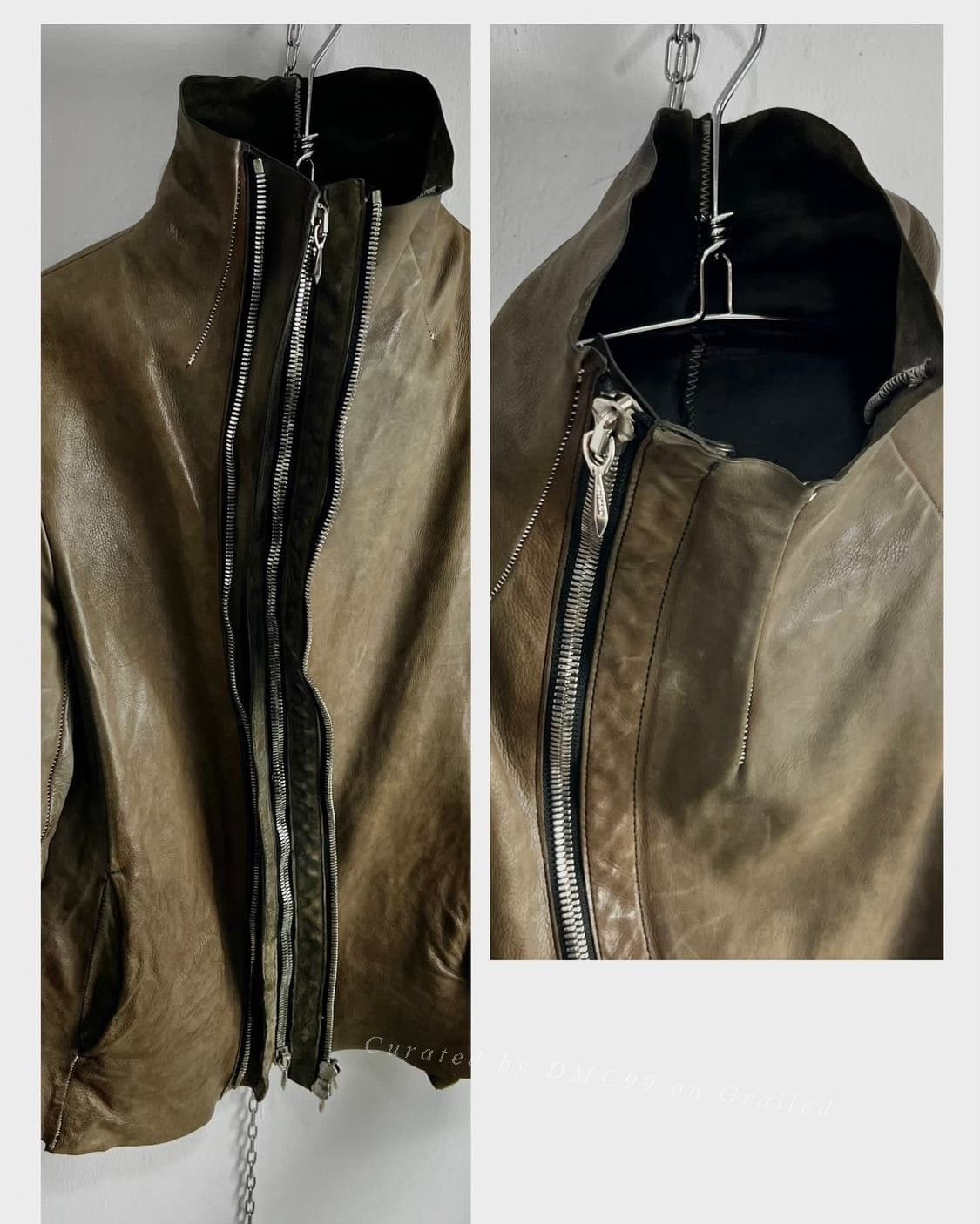 Isamu Katayama Backlash Incarnation Sheepskin Leather Jacket Size US S / EU 44-46 / 1 - 6 Thumbnail