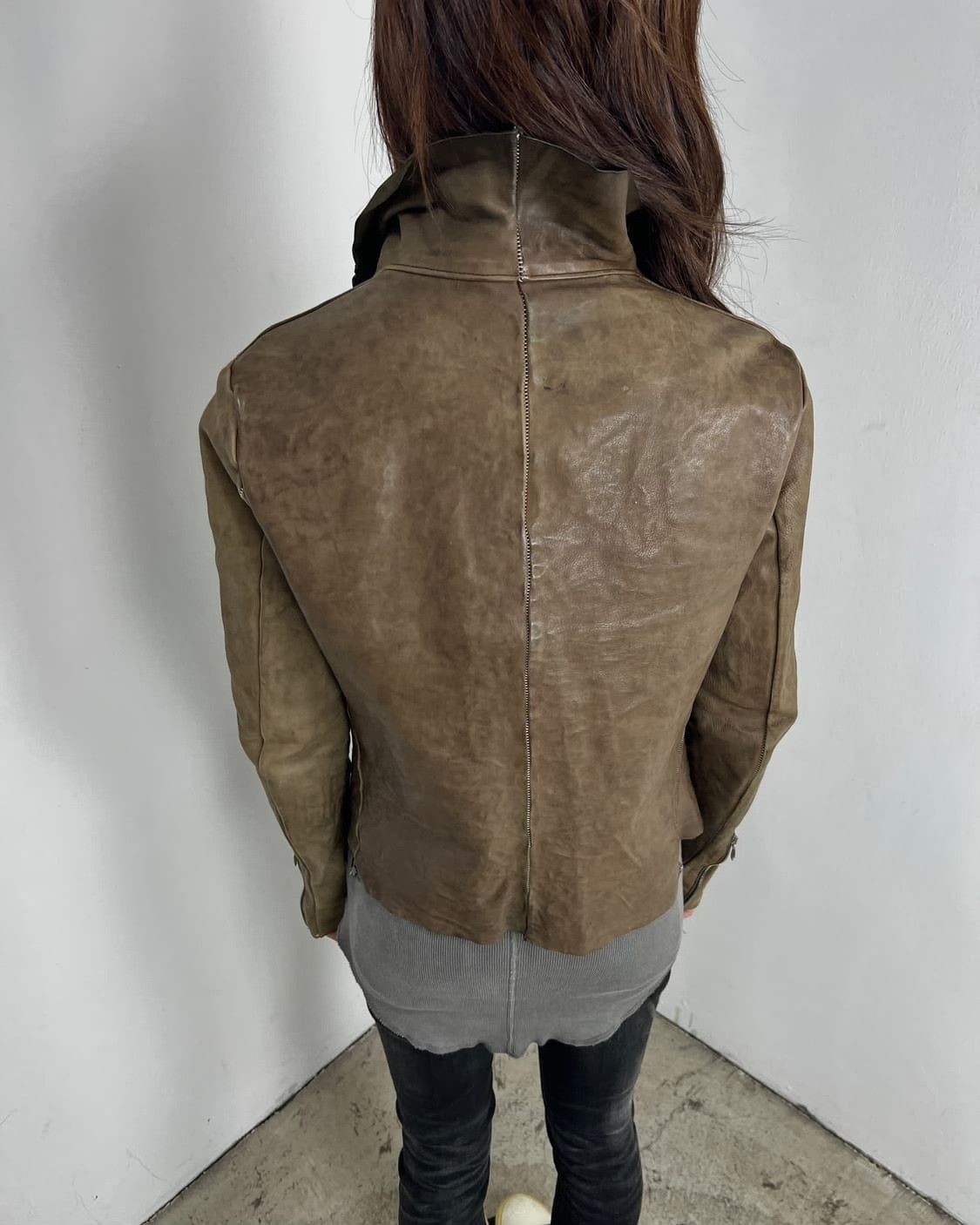 Isamu Katayama Backlash Incarnation Sheepskin Leather Jacket Size US S / EU 44-46 / 1 - 3 Thumbnail