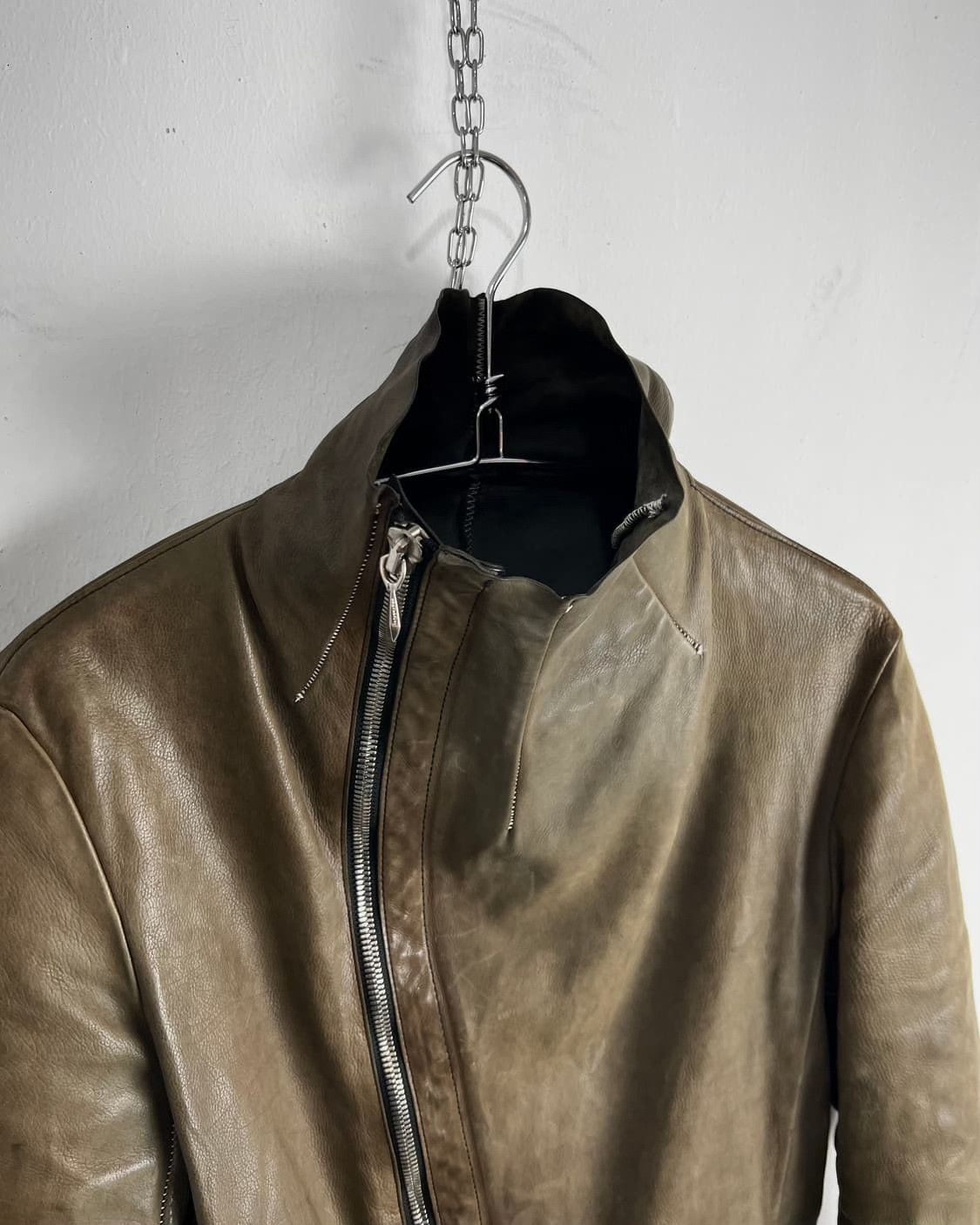 Isamu Katayama Backlash Incarnation Sheepskin Leather Jacket Size US S / EU 44-46 / 1 - 5 Thumbnail