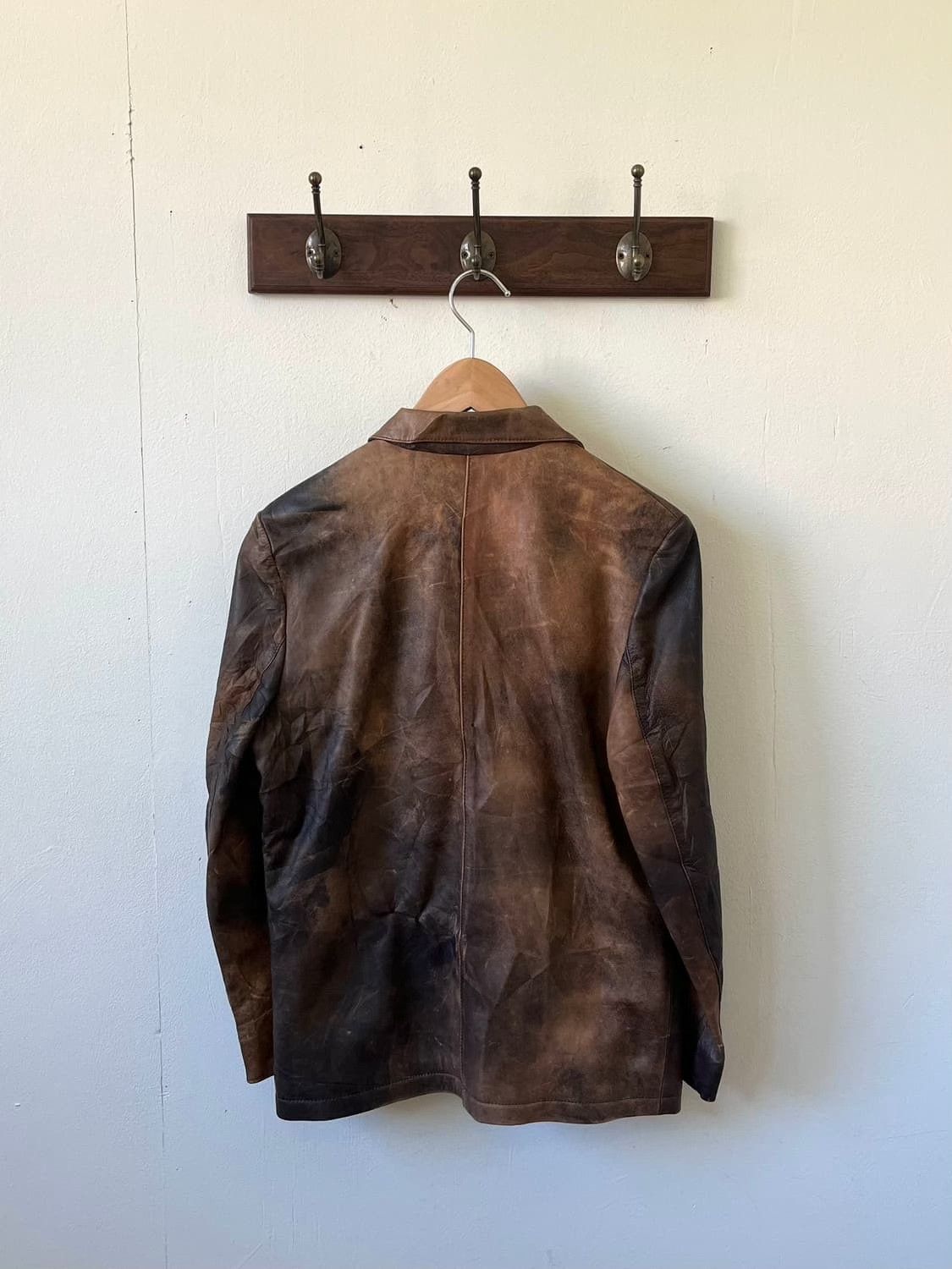Vintage Vintage Lucifer Leather Jacket Size US M / EU 48-50 / 2 - 7 Thumbnail