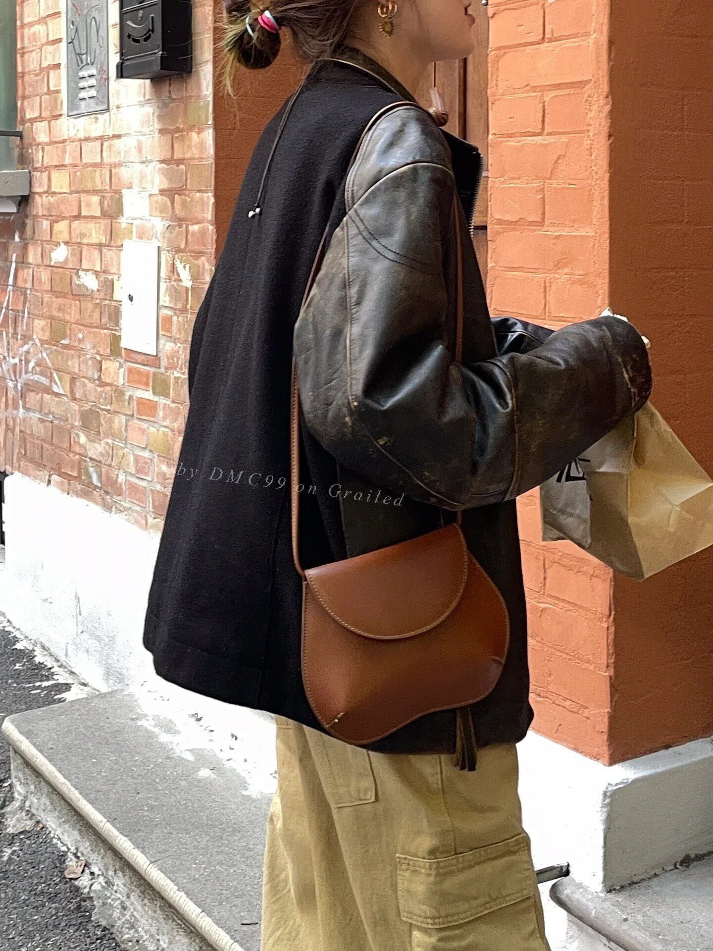 Dirk Bikkembergs Dirk Bikkembergs Vintage Wool Leather Jacket Size US M / EU 48-50 / 2 - 5 Thumbnail