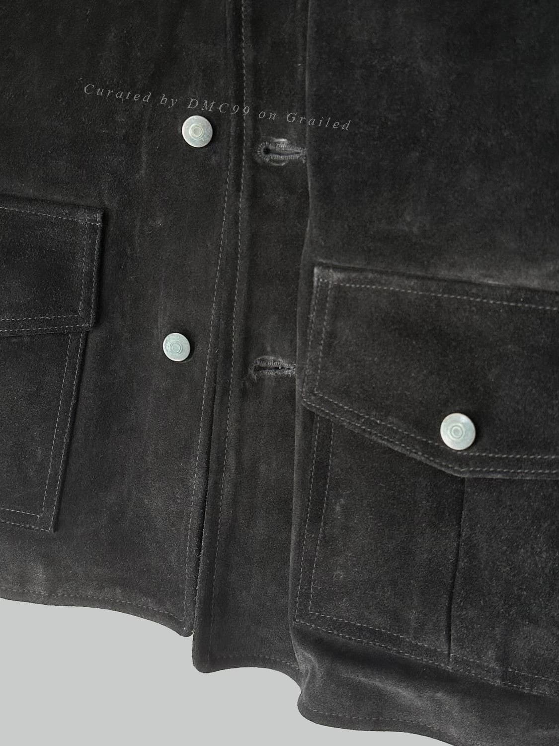 Maison Margiela Maison Margiela Vintage Suede Coat Size US XL / EU 56 / 4 - 4 Thumbnail