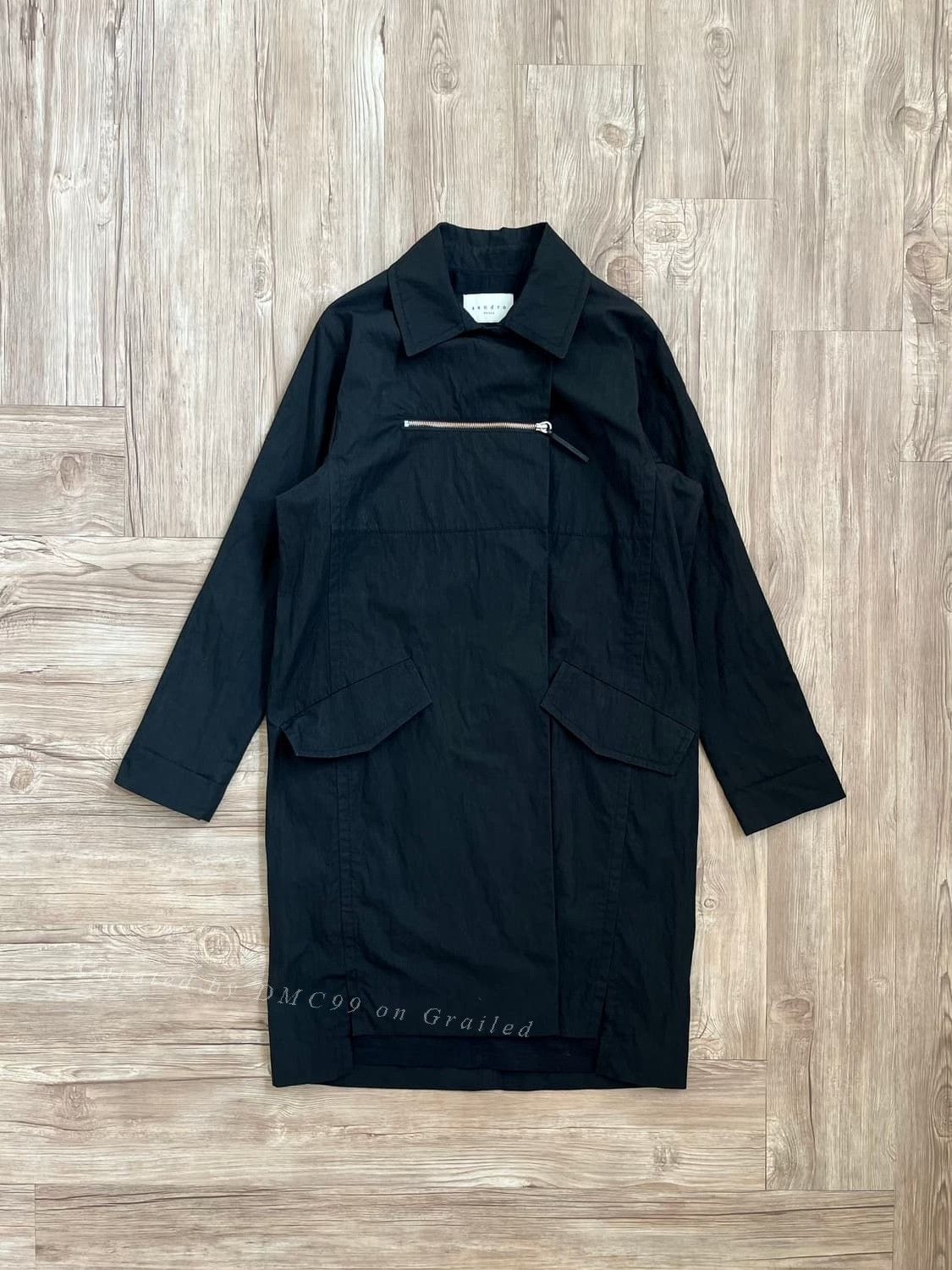 Sandro Sandro Vintage Deconstructed Coat Size M / US 6-8 / IT 42-44 - 5 Thumbnail