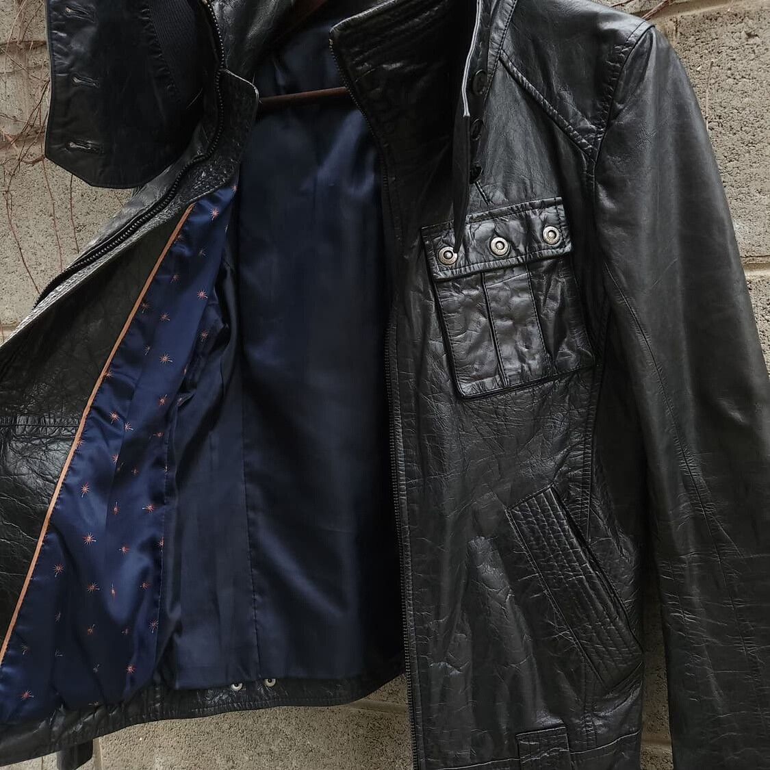 Kinfolk Kinloch Vintage Mandalorian Leather Jacket Size US M / EU 48-50 / 2 - 5 Thumbnail