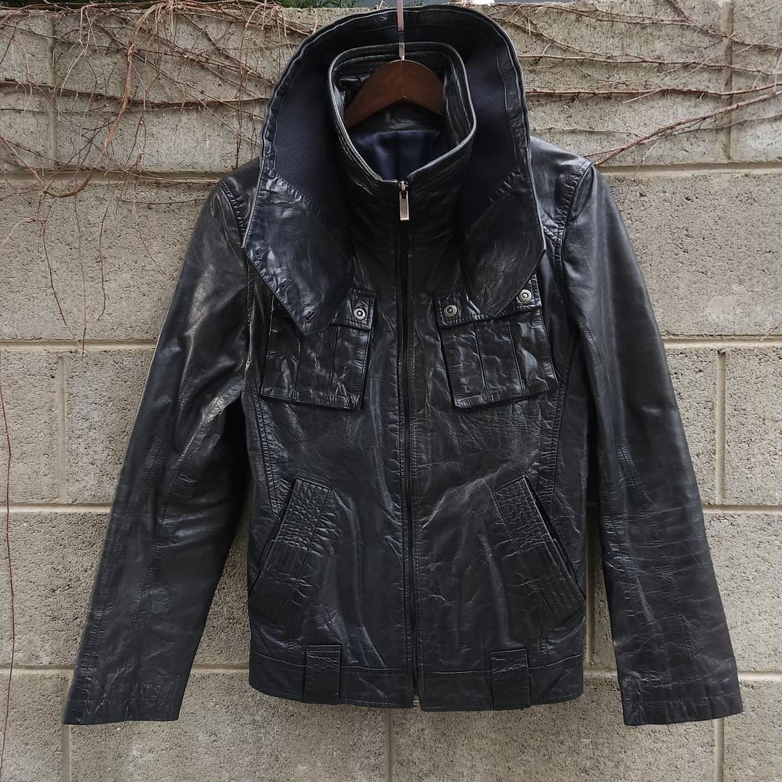 Kinfolk Kinloch Vintage Mandalorian Leather Jacket Size US M / EU 48-50 / 2 - 3 Thumbnail