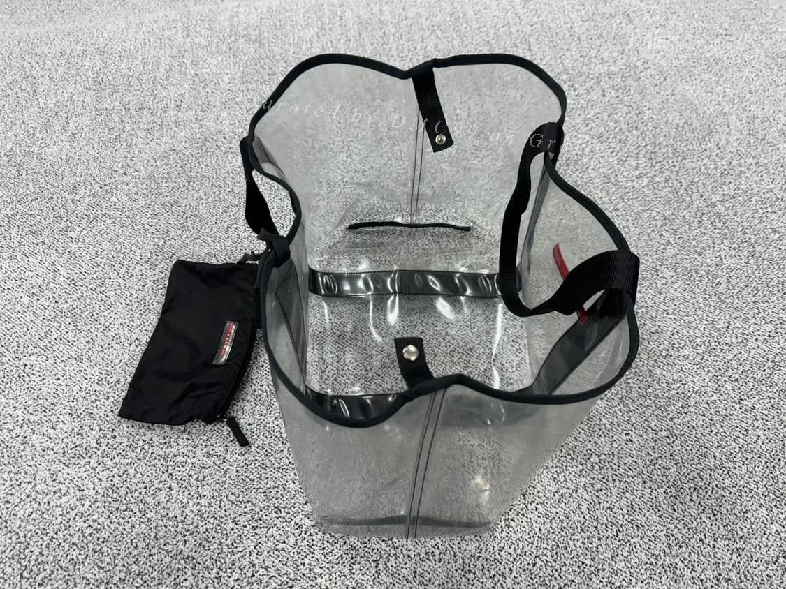 Prada Prada Sport Vintage PVC Transparent Bag Size ONE SIZE - 4 Thumbnail