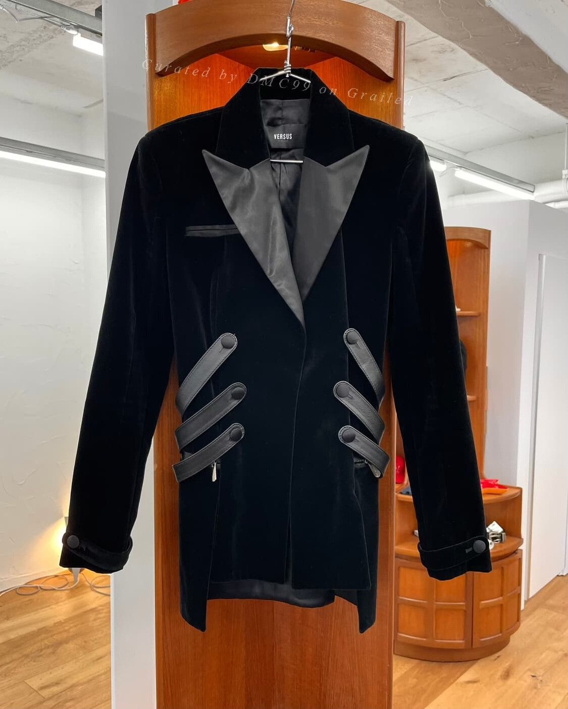 Versace Versace Vintage Tuxedo-Inspired Coat Size US M / EU 48-50 / 2 - 3 Thumbnail