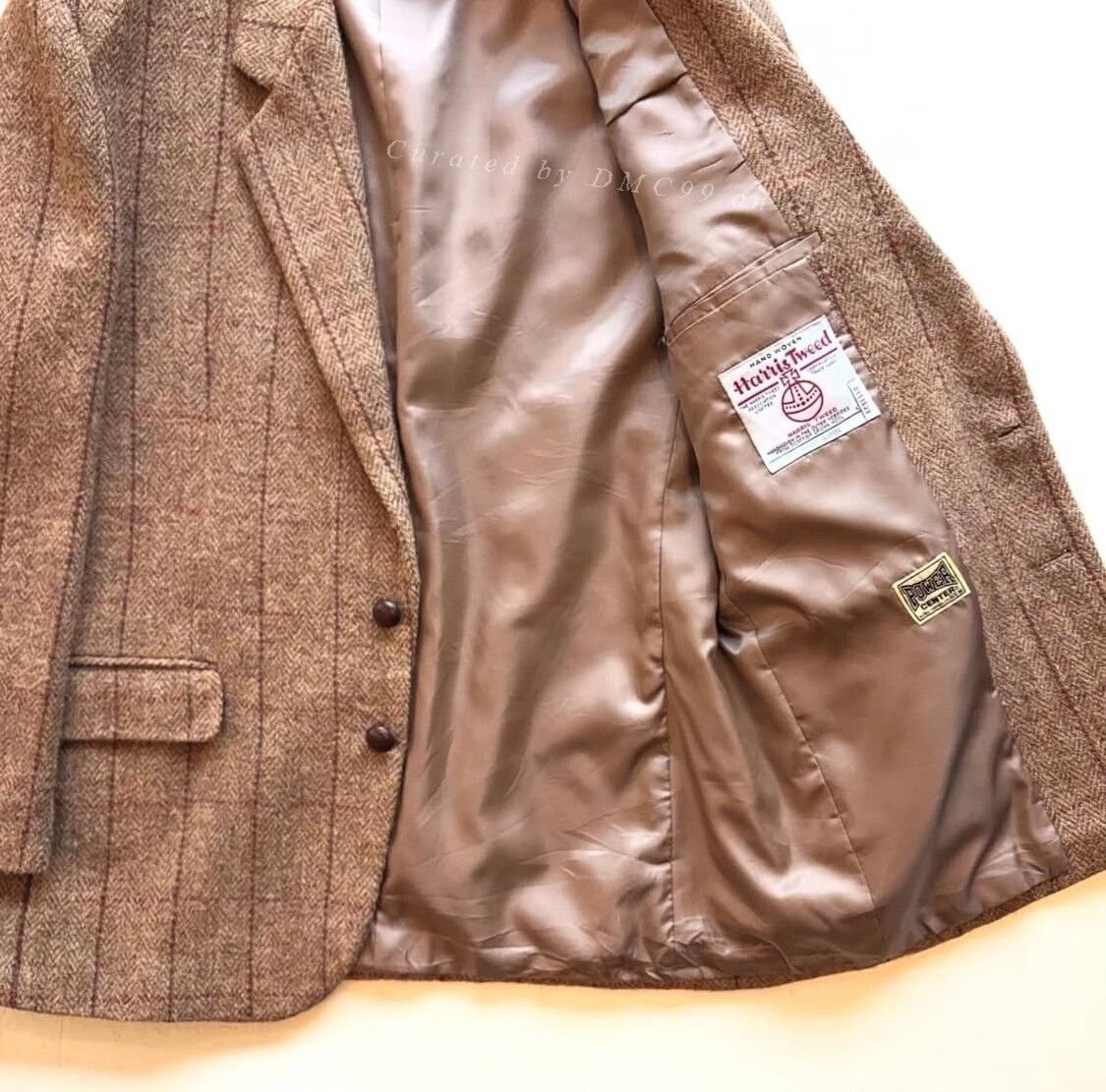 Harris Tweed Harris Tweed Vintage Wool Coat Size US M / EU 48-50 / 2 - 3 Thumbnail