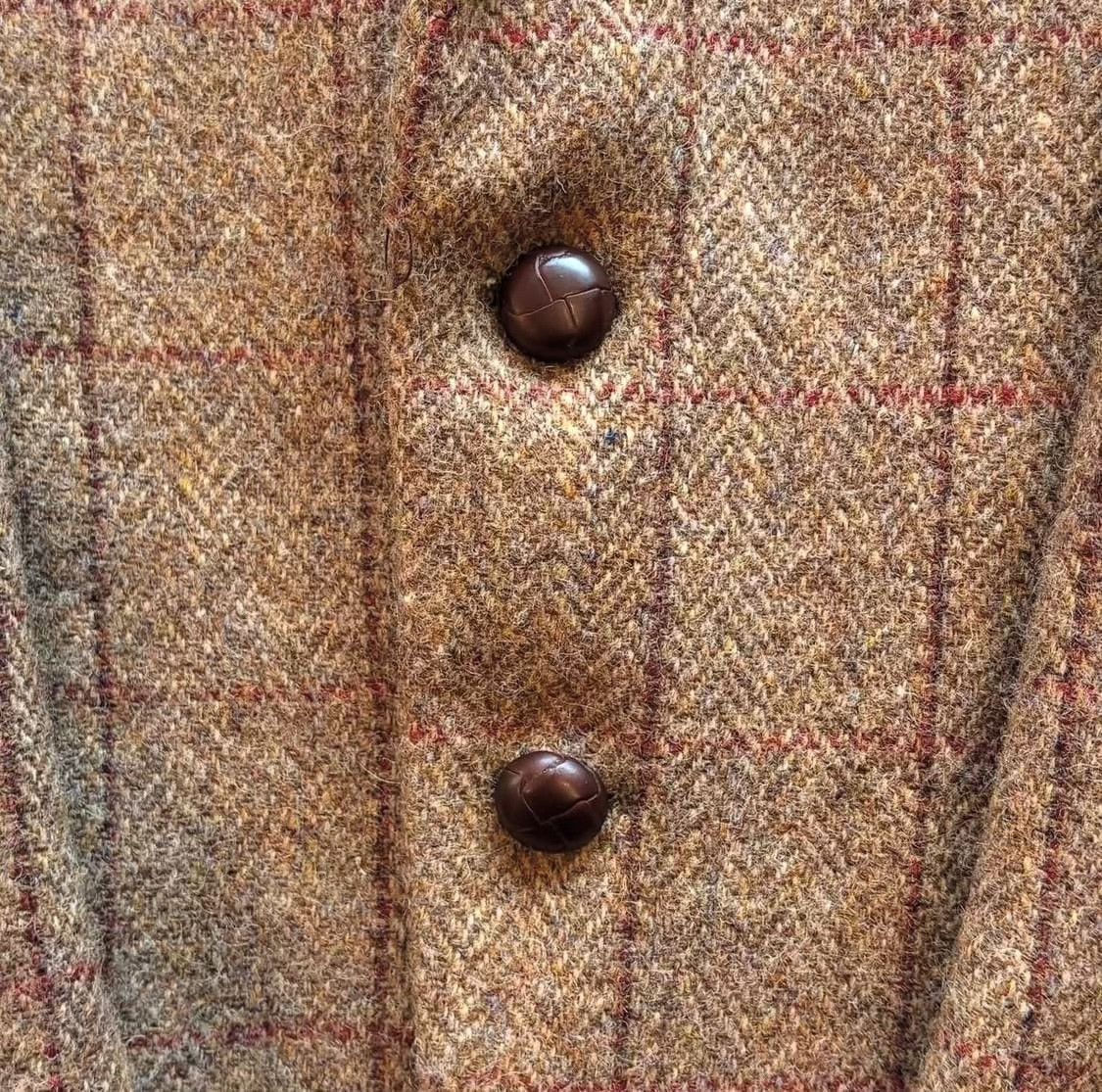 Harris Tweed Harris Tweed Vintage Wool Coat Size US M / EU 48-50 / 2 - 5 Thumbnail