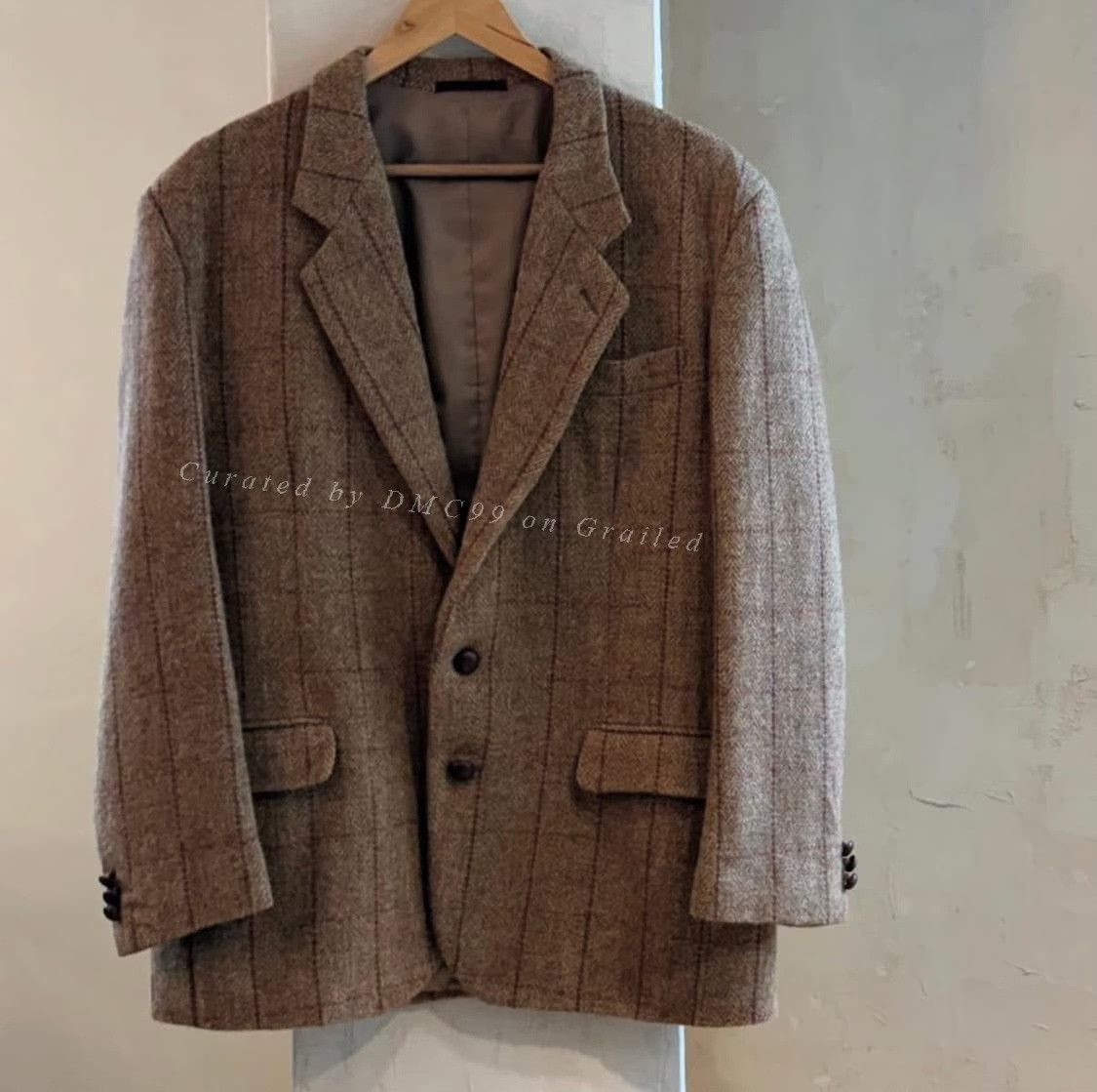 Harris Tweed Harris Tweed Vintage Wool Coat Size US M / EU 48-50 / 2 - 4 Thumbnail