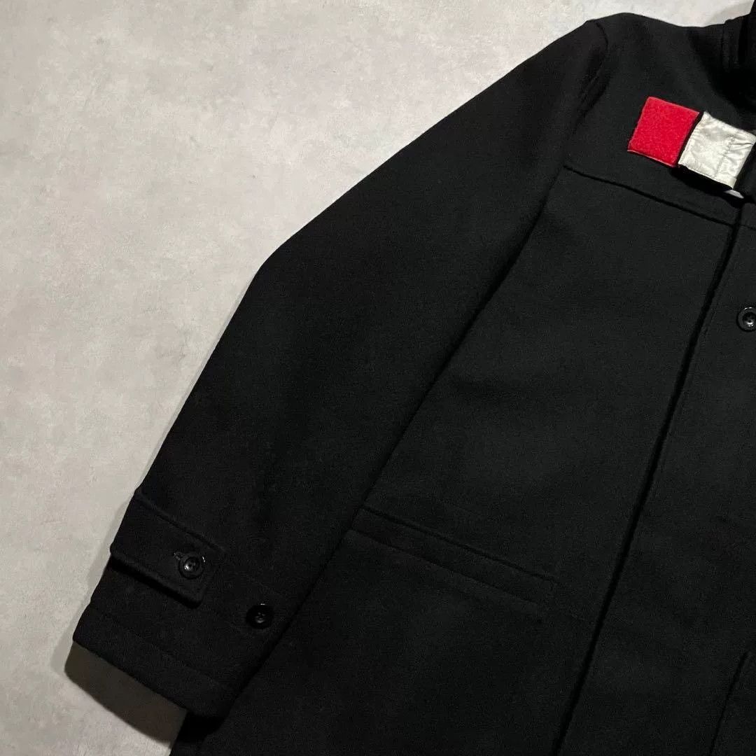 Prada Prada Sport Black Wool Coat Size US M / EU 48-50 / 2 - 8 Thumbnail