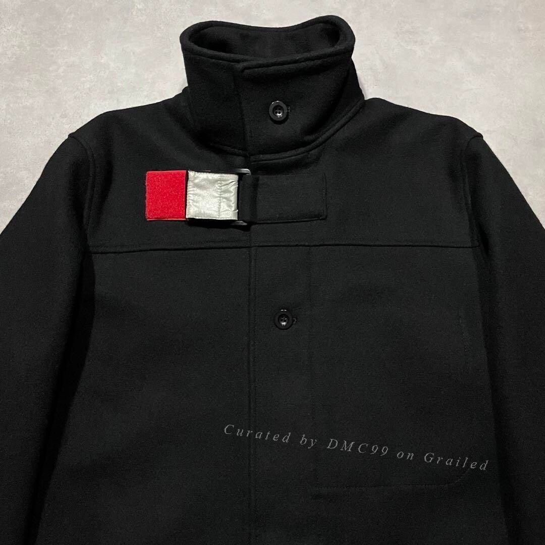 Prada Prada Sport Black Wool Coat Size US M / EU 48-50 / 2 - 5 Thumbnail