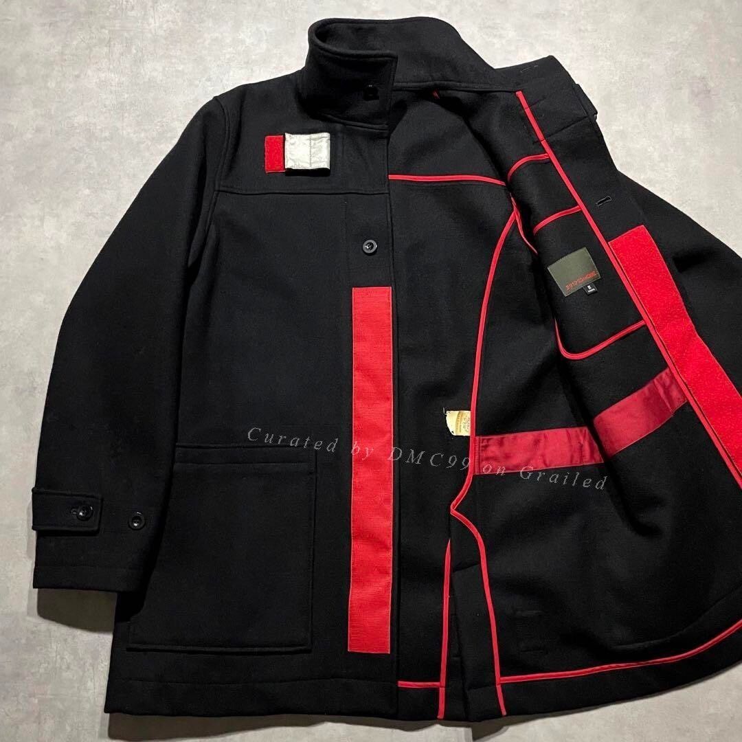 Prada Prada Sport Black Wool Coat Size US M / EU 48-50 / 2 - 4 Thumbnail