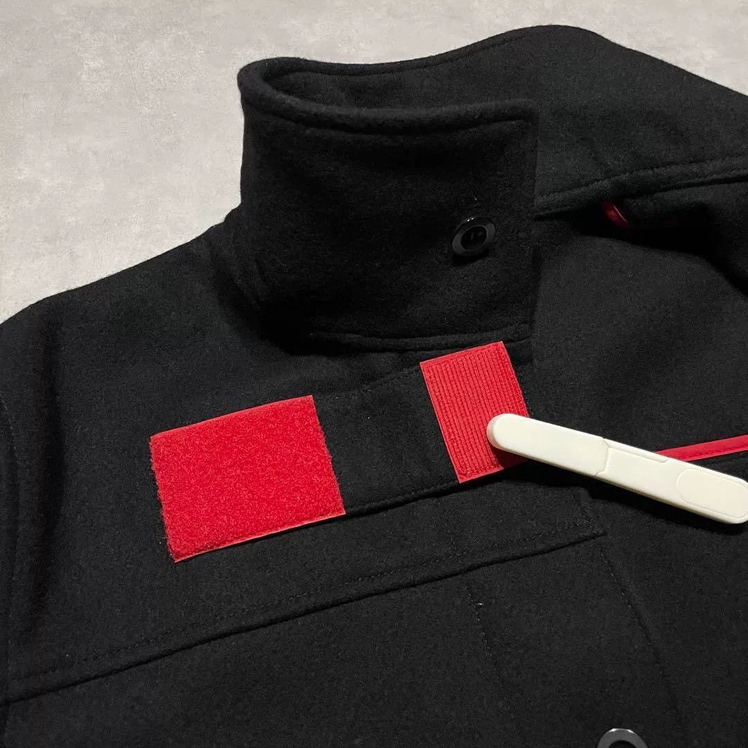 Prada Prada Sport Black Wool Coat Size US M / EU 48-50 / 2 - 2 Thumbnail