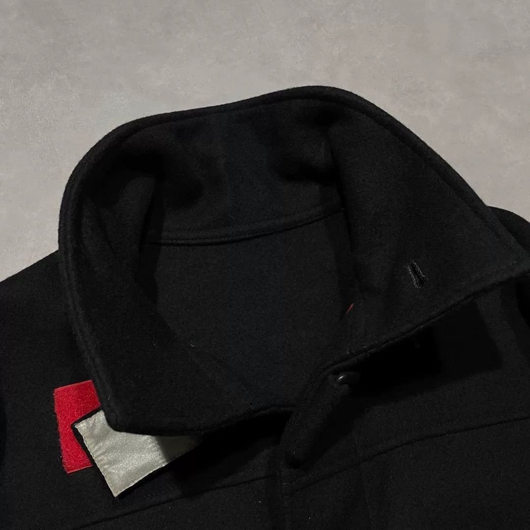 Prada Prada Sport Black Wool Coat Size US M / EU 48-50 / 2 - 6 Thumbnail
