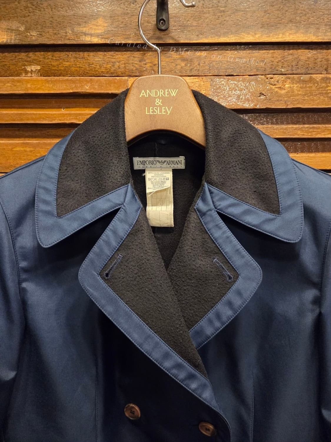Armani Armani Vintage 90s Archive Coat Size US M / EU 48-50 / 2 - 2 Thumbnail