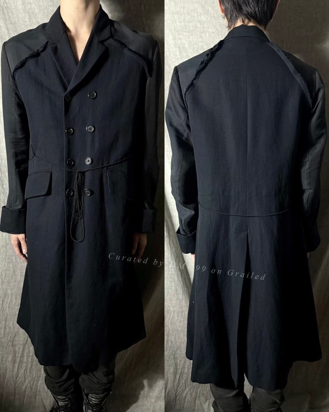 Ann Demeulemeester Ann Demeulemeester Karajan Coat Size US XL / EU 56 / 4 - 2 Thumbnail