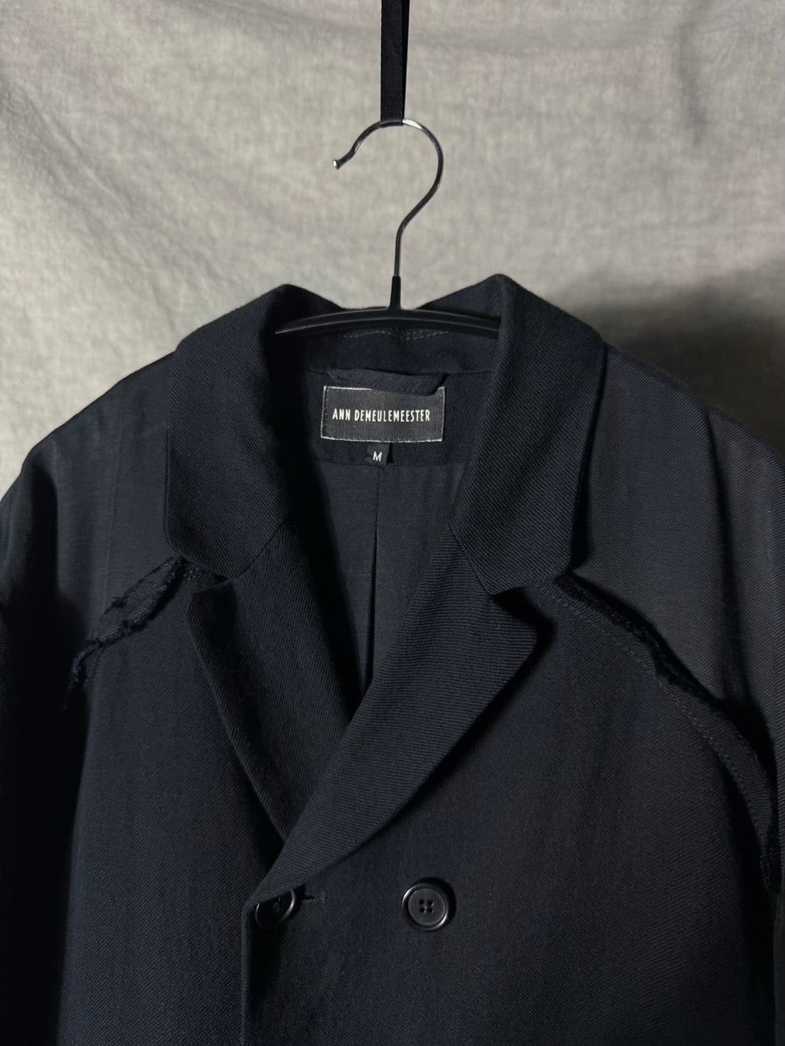 Ann Demeulemeester Ann Demeulemeester Karajan Coat Size US XL / EU 56 / 4 - 5 Thumbnail