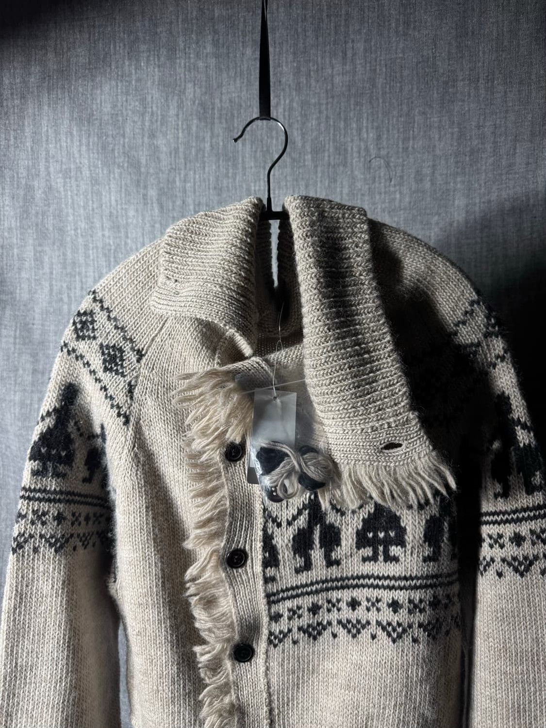 Yohji Yamamoto Yohji Yamamoto Vintage Knit Jacket Size US M / EU 48-50 / 2 - 3 Thumbnail