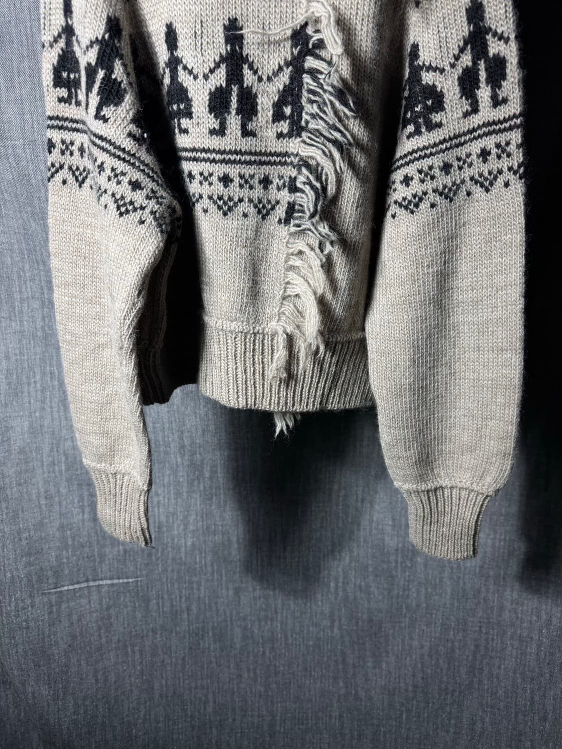 Yohji Yamamoto Yohji Yamamoto Vintage Knit Jacket Size US M / EU 48-50 / 2 - 5 Thumbnail