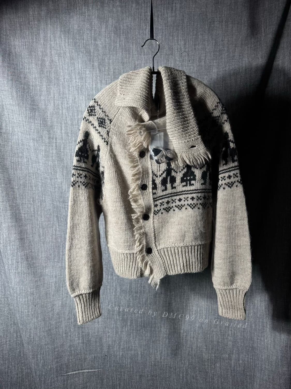 Yohji Yamamoto Yohji Yamamoto Vintage Knit Jacket Size US M / EU 48-50 / 2 - 4 Thumbnail