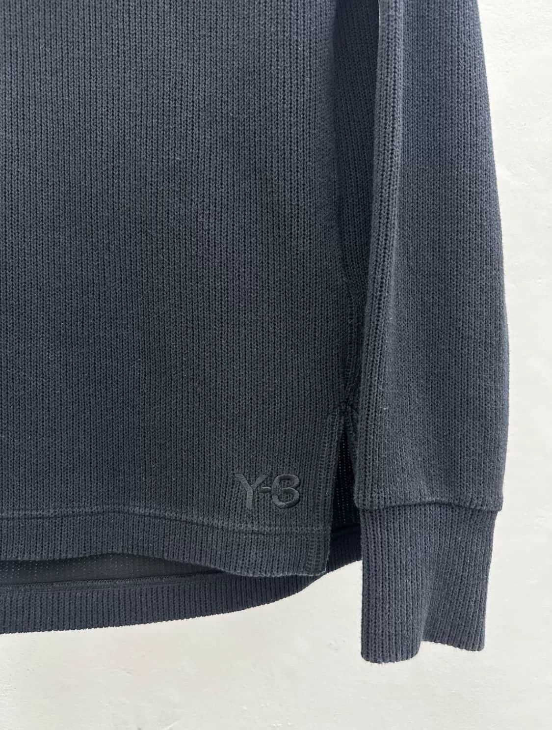 Y-3 Y-3 Yohji Yamamoto Adidas Knit Sweater Size US M / EU 48-50 / 2 - 5 Thumbnail