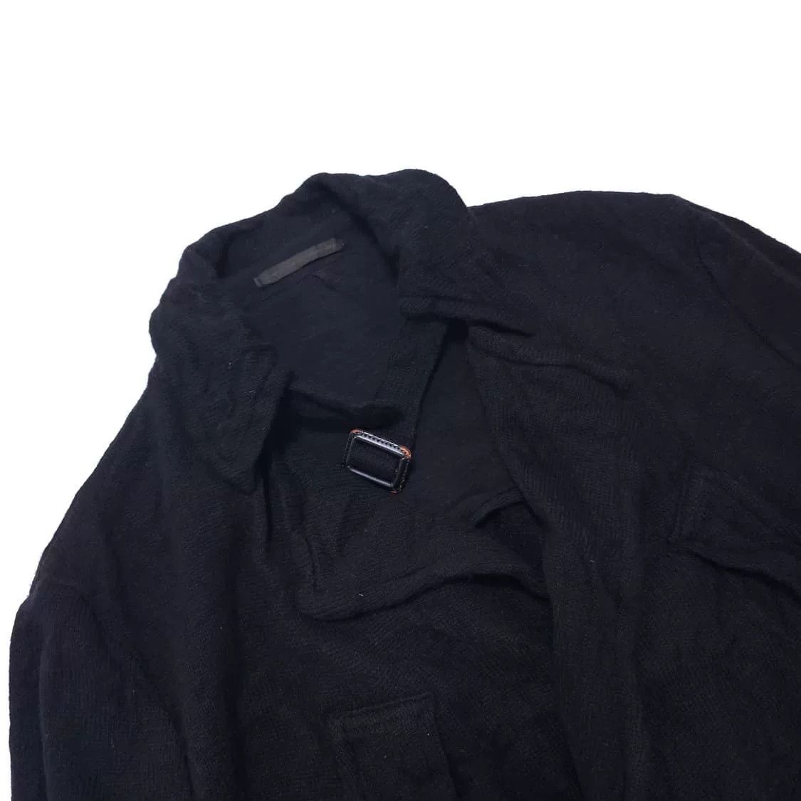 Yohji Yamamoto Yohji Yamamoto Vintage Knit Coat Size US M / EU 48-50 / 2 - 2 Thumbnail