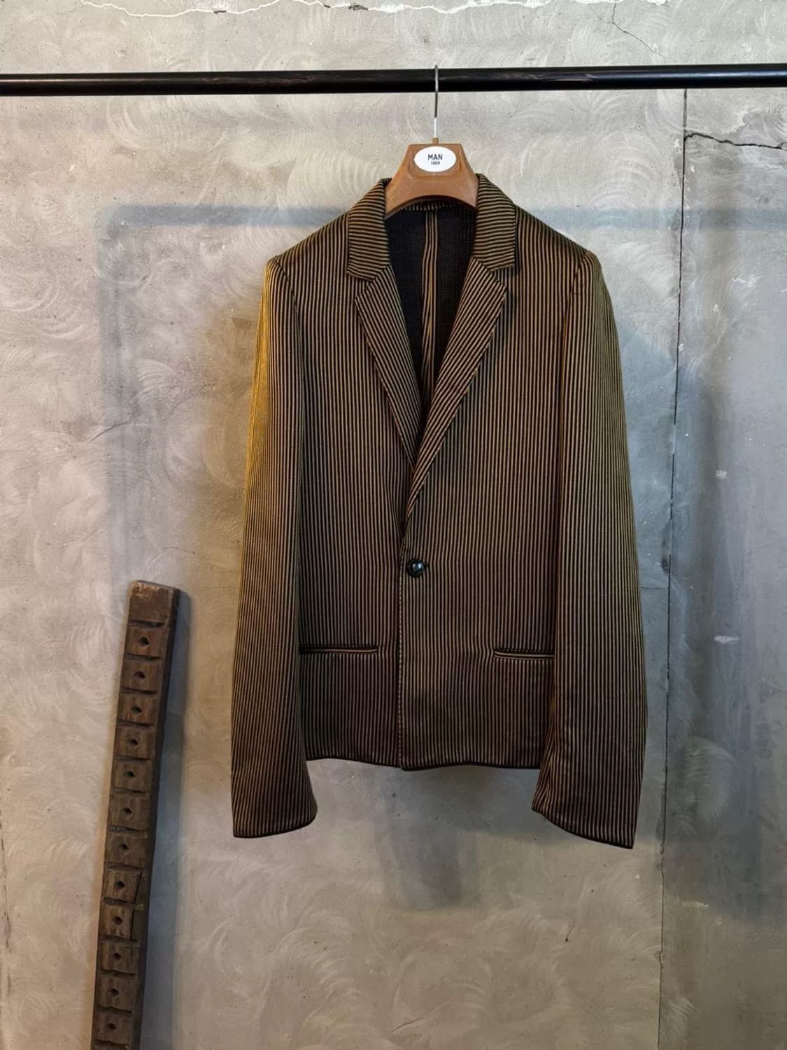 Haider Ackermann Haider Ackermann Gold Thread Suit Jacket Size US M / EU 48-50 / 2 - 2 Thumbnail