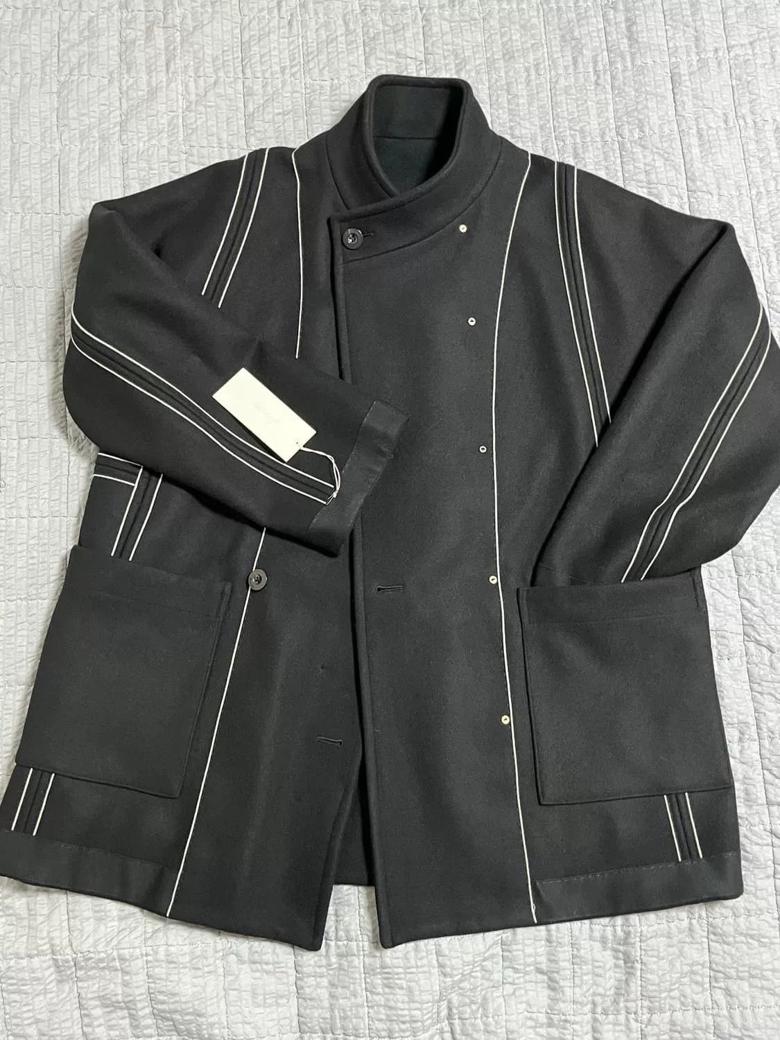 Vintage Irenisa Reversible Wool Coat Size US L / EU 52-54 / 3 - 3 Thumbnail