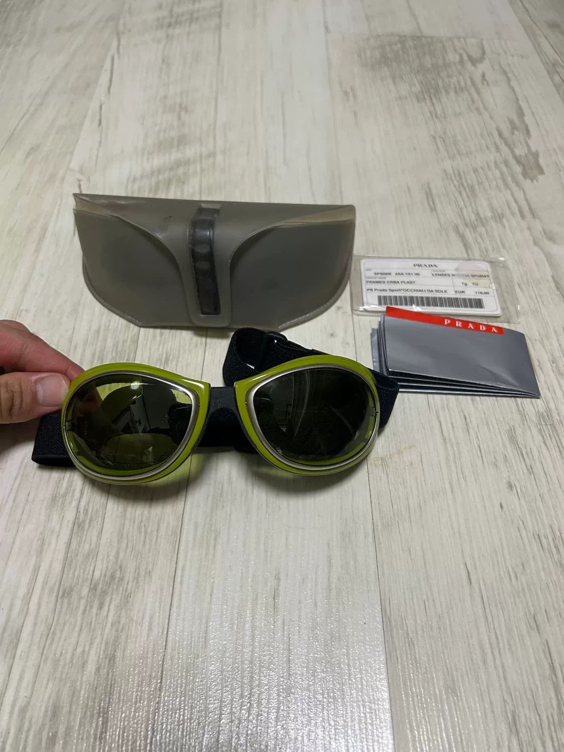 Prada Prada Sport Archive Goggles Sunglasses Size ONE SIZE - 4 Thumbnail