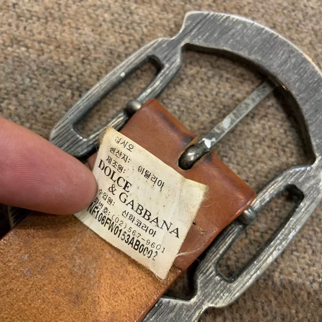 Dolce & Gabbana Dolce Gabbana Vintage Western Belt Size ONE SIZE - 5 Thumbnail