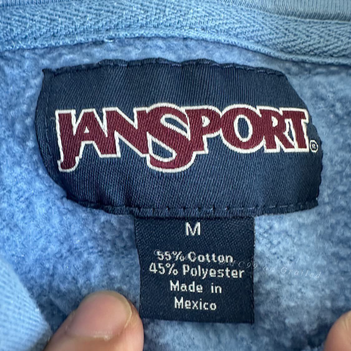 Jansport Jansport Oasis Blue Vintage Sweatshirt Size US M / EU 48-50 / 2 - 4 Thumbnail
