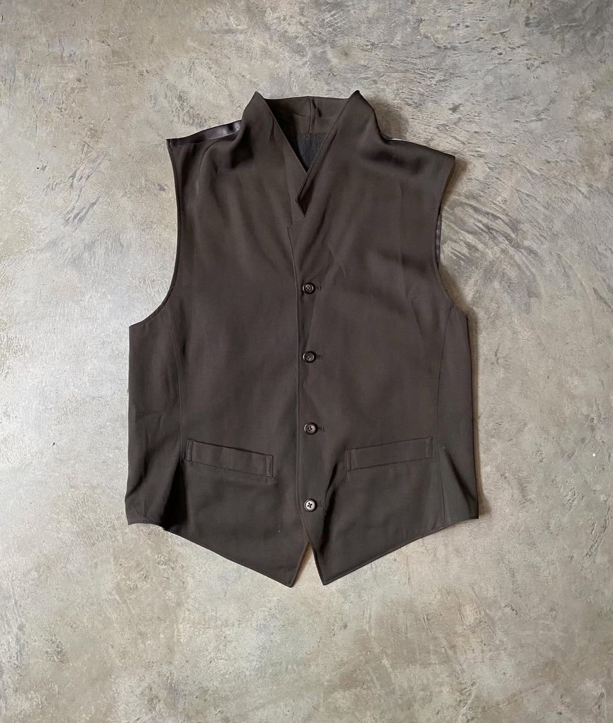 Yohji Yamamoto 1980s Y's for men Yohji Yamamoto Vest Size US S / EU 44-46 / 1 - 3 Thumbnail