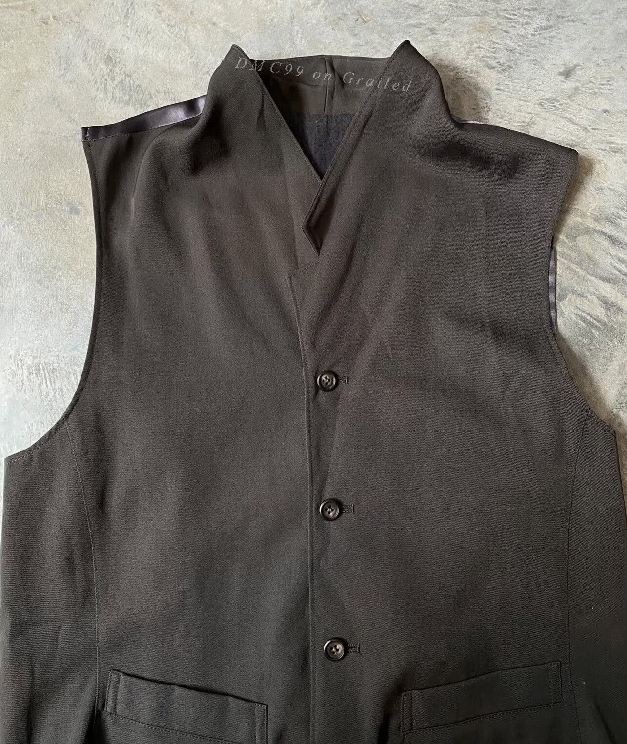 Yohji Yamamoto 1980s Y's for men Yohji Yamamoto Vest Size US S / EU 44-46 / 1 - 4 Thumbnail
