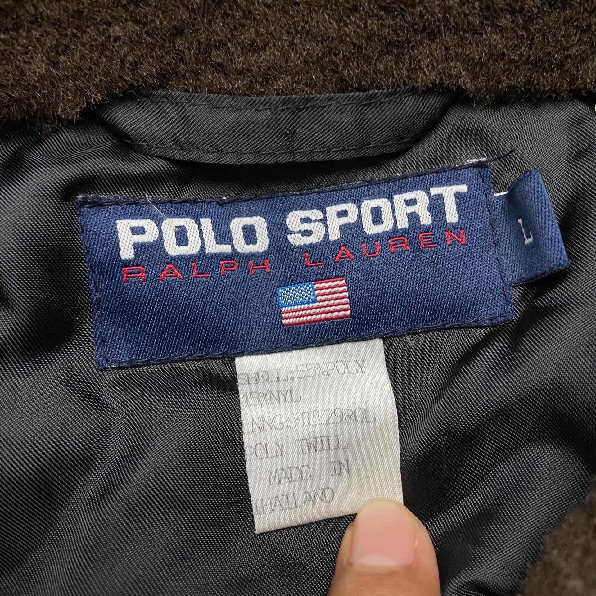 Vintage Vintage Polo Sport Military Down Jacket Size US M / EU 48-50 / 2 - 9 Thumbnail