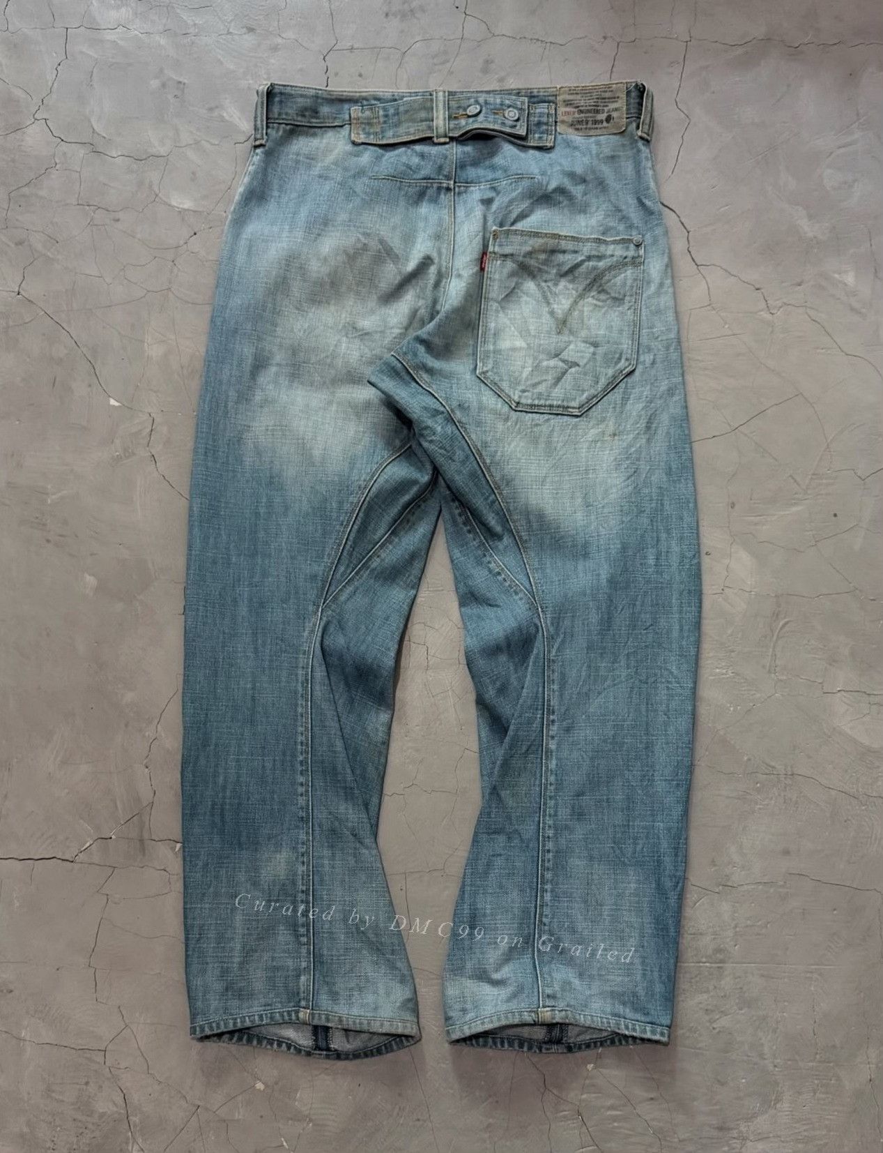 Vintage Vintage Levi's 2000s LEJ Engineered Jeans Size US 35 - 3 Thumbnail