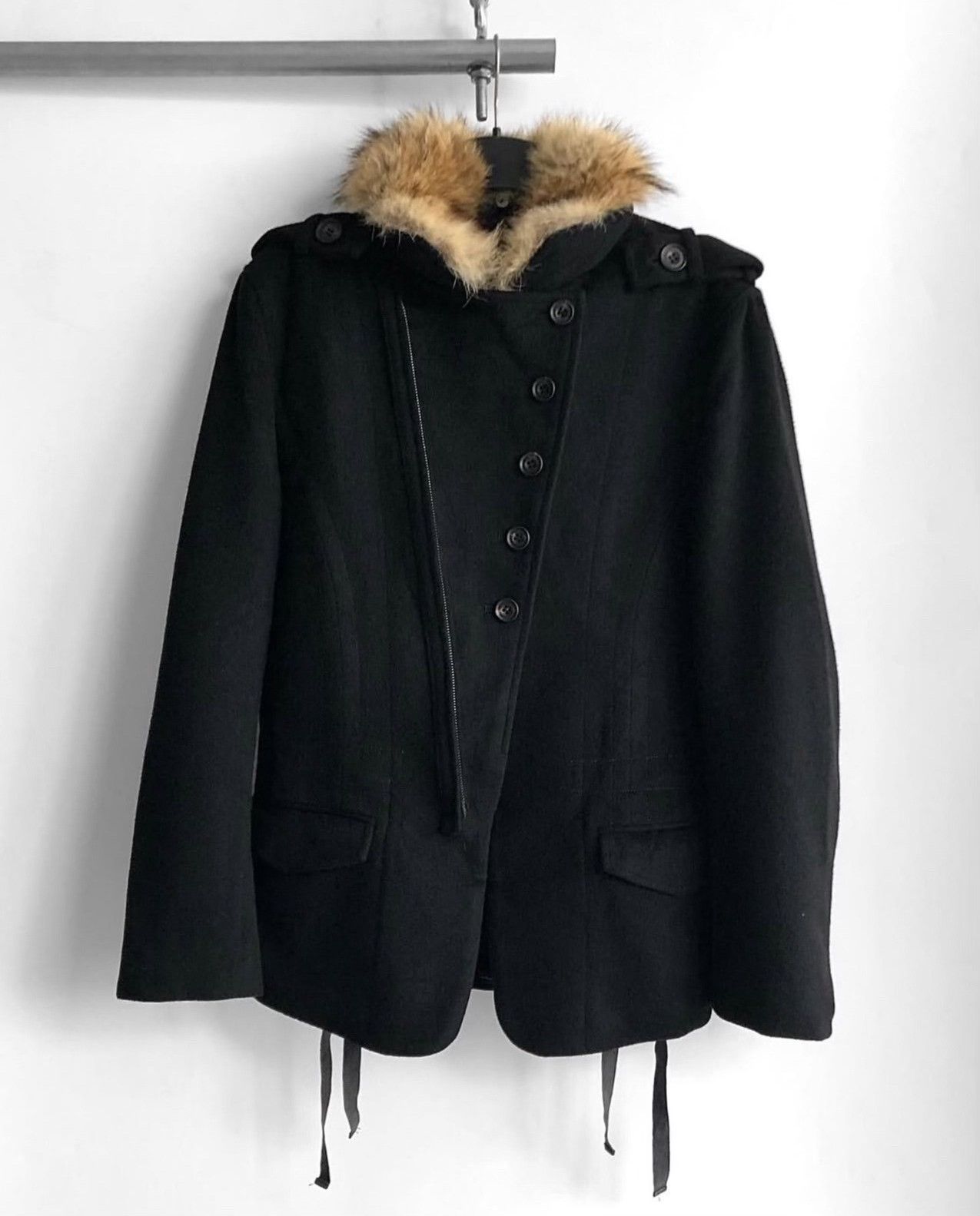 Vintage Vintage Ato Matsumoto AW2006 Runway Pea Coat Size US M / EU 48-50 / 2 - 2 Thumbnail