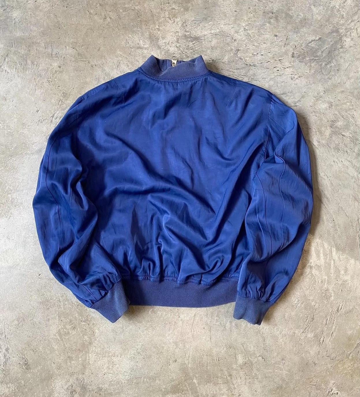 Vintage Vintage 45RPM North Marine Drive Indigo Bomber Jacket Size US M / EU 48-50 / 2 - 2 Thumbnail