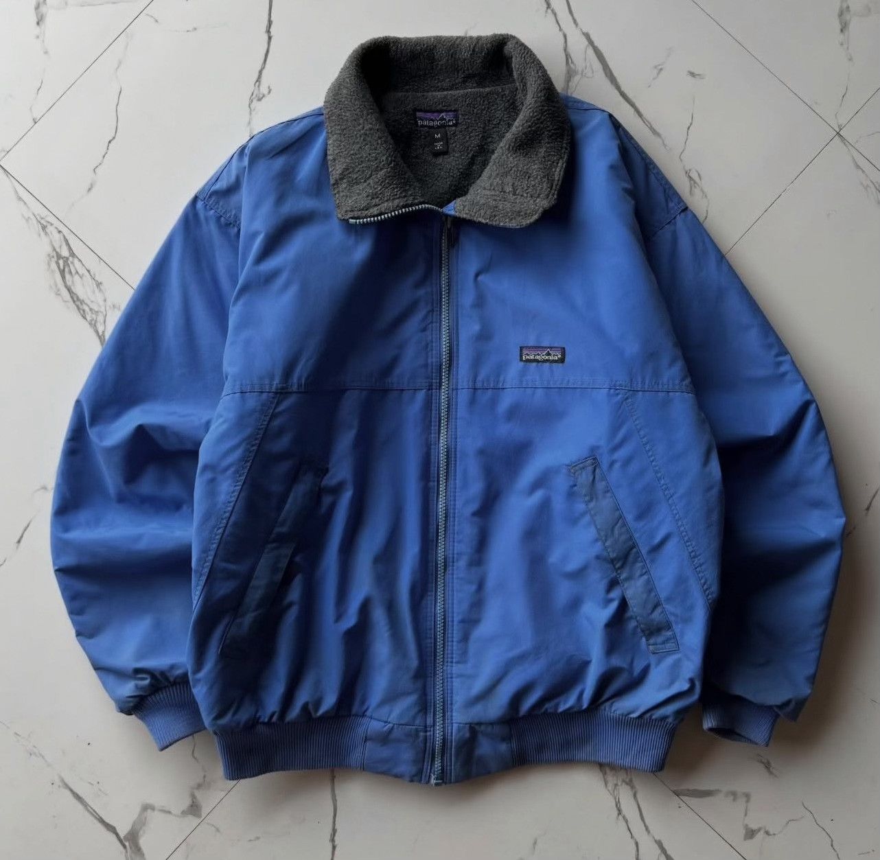 Vintage 1990s Patagonia Nylon Pile Fleece Jacket Size US M / EU 48-50 / 2 - 2 Thumbnail