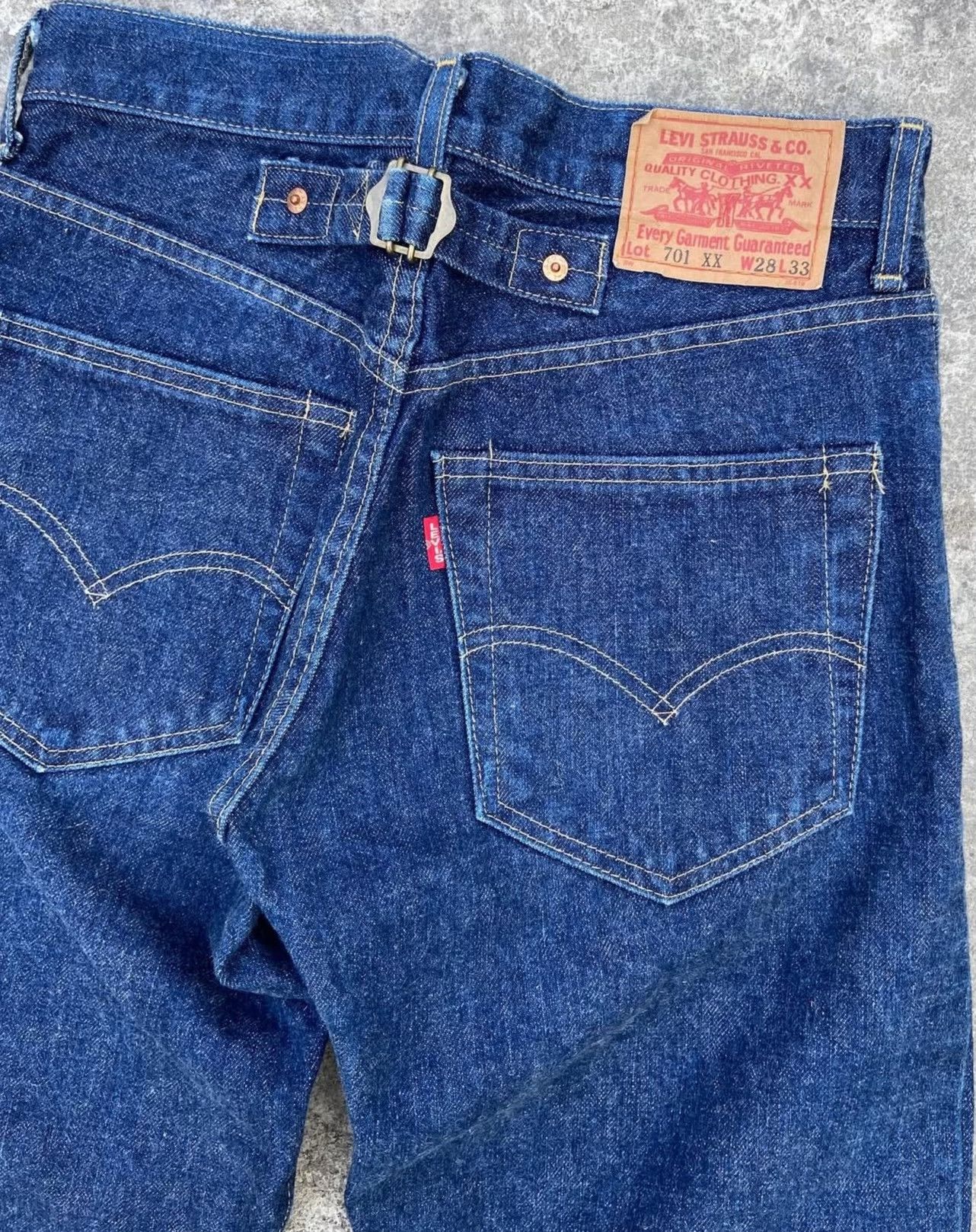 Vintage Vintage Levi's 90s 702xx BigE Japan Selvedge Size US 32 / EU 48 - 3 Thumbnail