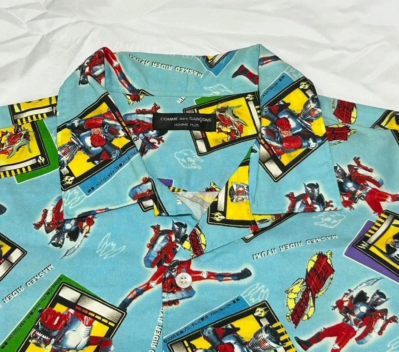 Vintage Vintage CDG SS02 Kamen Rider Ryuki Shirt Size US M / EU 48-50 / 2 - 2 Thumbnail